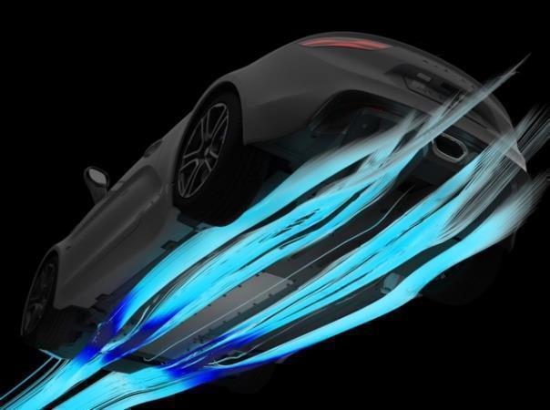 MOTORSPORTANLEIHEN HECKDIFFUSOR UND EBENER UNTERBODEN: NEUE ALPINE BIETET EXZELLENTE AERODYNAMIK